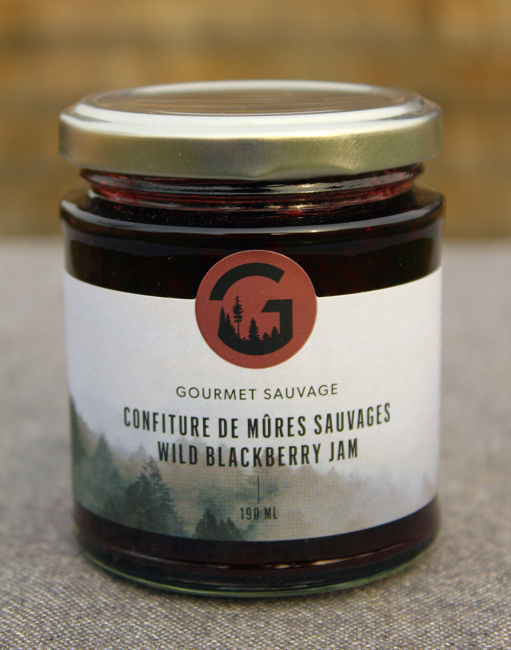 WILD BLACKBERRY JAM / CONFITURE DE MÛRES SAUVAGES
