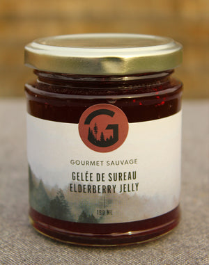 ELDERBERRY JELLY / GELÉE AU SUREAU